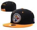 Steelers Snapback Hat-022-DF