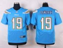 Nike NFL Elite Chargers Jersey #19 Alworth Blue