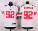 Nike NFL Elite Giants Jersey #92 Strahan White