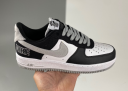 Nike Air Force 1 Shoes Wholesale Black White GD110