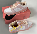 Womens Nike SB Dunk Low Pink White Pigeon 7001 HL
