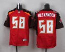 Nike NFL Buccaneers Jersey #58 Alexander Elite Red