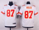 Nike NFL Chiefs Jersey #87 Kelce Elite White