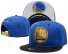 Golden State Warriors Snapback Hat 22 DF