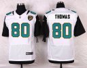 Nike NFL Elite Jaguars Jersey #80 Thomas White
