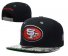 49ers Snapback Hat-039-SG