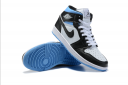 Air Jordan 1 Shoes White Blue 80