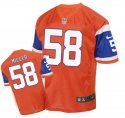 Nike NFL Elite Stitched Broncos Jersey #58 Miller