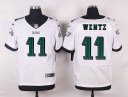 Nike NFL Elite Eagles Jersey #11 Wentz White