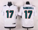 Nike NFL Elite Dolphins Jersey #17 Tannehill White