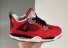 Nike Air Jordan 4 Shoes Red Black GD10001