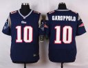 Nike NFL Elite Patriots Jersey #10 Garoppolo Blue