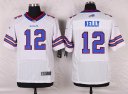 Nike NFL Elite Bills Jersey #12 Kelly White