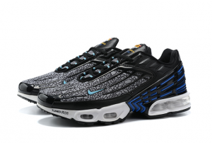 Mens Nike Air Max Shoes TN Black Blue SH